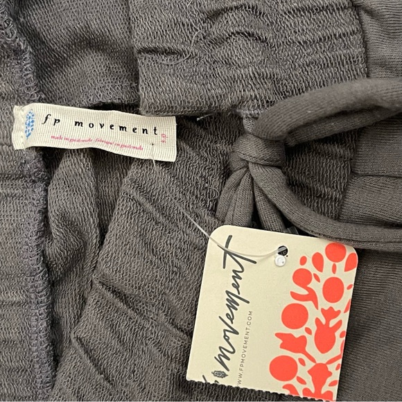 Host Pick! New Free People Back Into It Sweatpant Joggers Size Small Color Gray - Picture 4 of 7